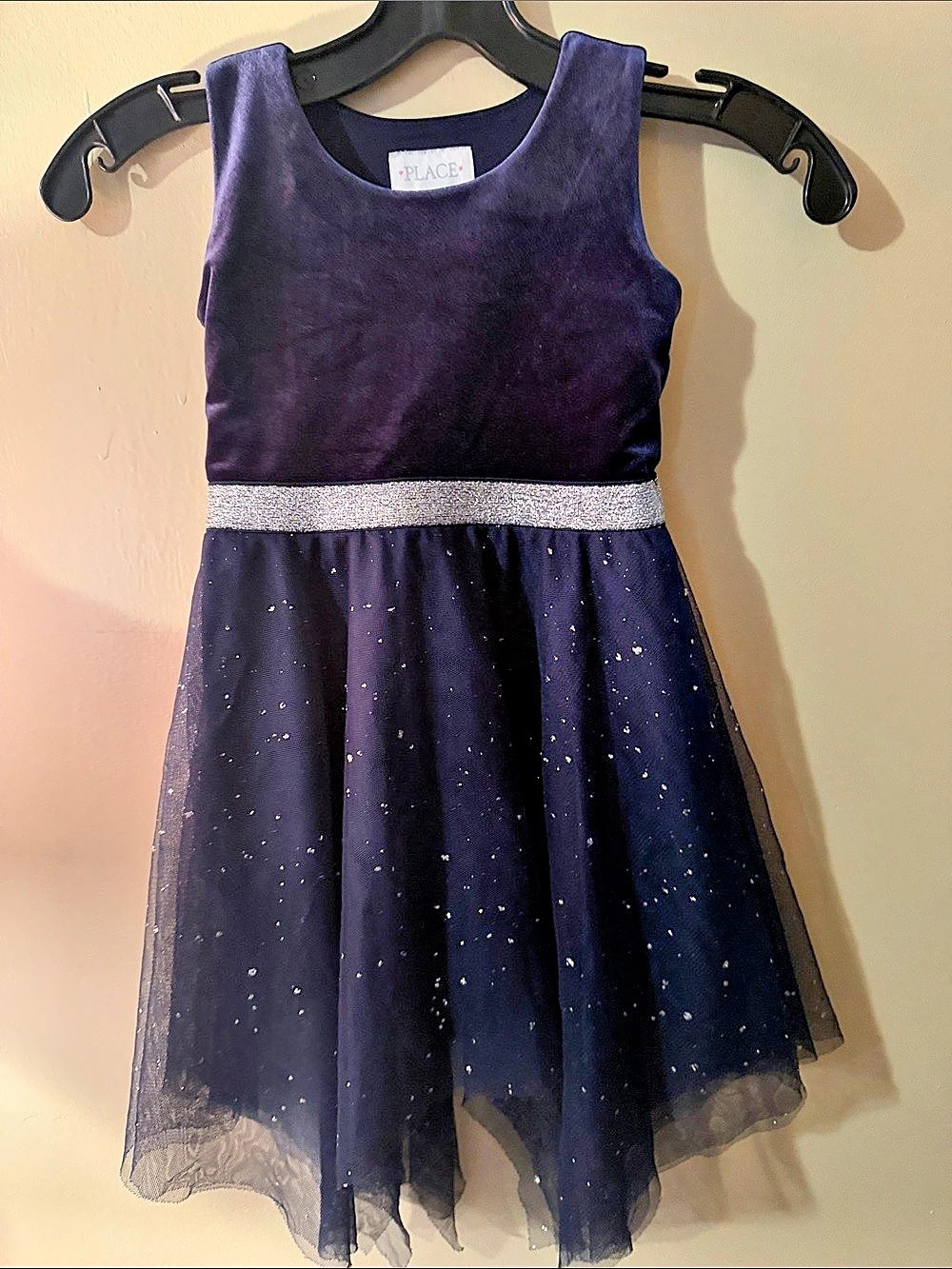 PLACE Girls Size 4 Purple Formal Dress Like New